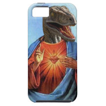 Jesus Raptor iPhone 5 Cases
