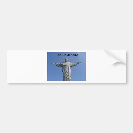 Jesus Rio de Janeiro (Brazil) (St.K.) Bumper Stickers