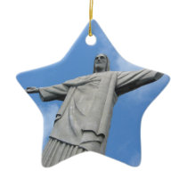 jesus rio christmas ornament