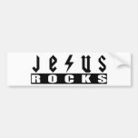 Jesus Rocks Bumper Stickers