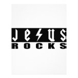 Jesus Rocks Letterhead Template