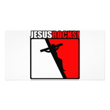 Jesus Rocks! Photo Card