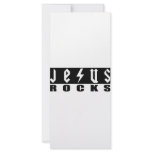 Jesus Rocks Custom Rack Card