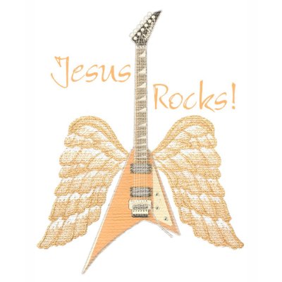 Jesus Rocks Tshirts by akoustix