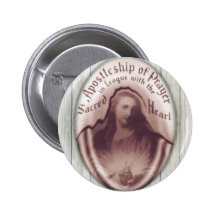 Jesus Sacred Heart Hanging Wall Plaque Icon Button