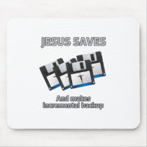 Jesus saves and backups