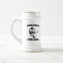 Jesus Saves Hockey funny tshirt Coffee Mug