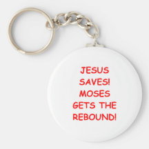 jesus saves key chains