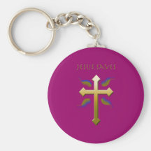 Jesus Saves Keychain