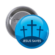 JESUS SAVES PIN