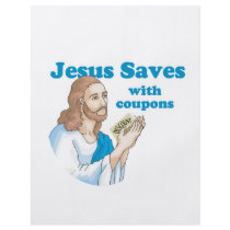 JESUS SAVES WITH COUPONS