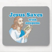 JESUS SAVES WITH COUPONS