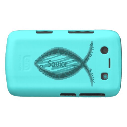 Jesus Saviour Christian Fish Symbol Blackberry Bold Cover