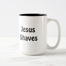 Jesus Shaves Mug