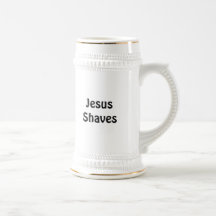 Jesus Shaves Mugs
