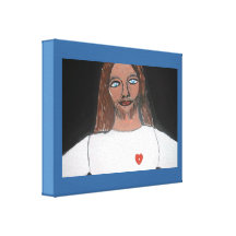 JESUS STRETCHED CANVAS PRINT