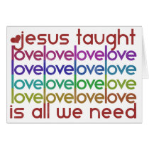 Jesus Taught Love