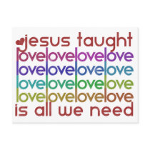 Jesus Taught Love