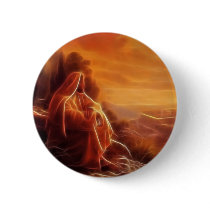 Jesus Thinking About You Pinback Buttons