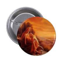 Jesus Thinking About You Pinback Buttons