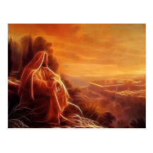 Jesus Thinking About You Post Cards