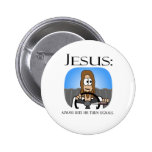 Jesus Uses His Turn Signals Pin
