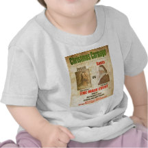 Jesus vs Santa Tshirt