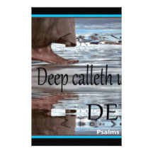 Jesus walking on water stationery paper