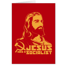 Jesus was a Socialist Cards