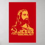 Jesus was a Socialist posters