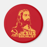 Jesus was a Socialist Refrigerator Magnet