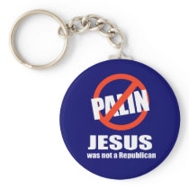 Jesus was not a Republican keychains