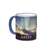 JESUSAVES COFFEE MUGS