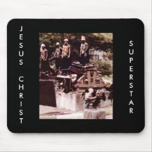 JESUSCHRIST, SUPERSTAR Mouse Pad