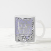 JesusReigns Frost Mug