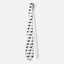 Jet Airplane Tie