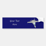 Jet Fighter F18 Hornet Design Bumper Stickers
