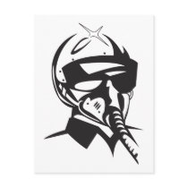 Jet Fighter Pilot Post Cards