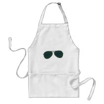 jet fighter reflection apron