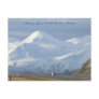 Jet on the Runway in Dutch Harbor, Alaska Post Cards