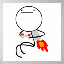 Jet Pack Guy Poster