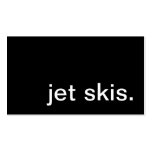 jet skis. business card template