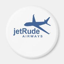 JetRude Airways Fridge Magnet