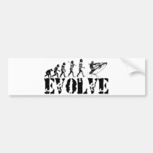 Jetskiing Jet Ski Jetski Evolution Fun Sports Art Bumper Stickers