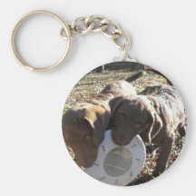 Jeu de chiots porte-clef
