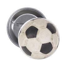 Jeu de football de Footie du football de fan de fo Pin's