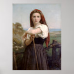 Jeune bergère (1868) poster