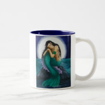Jeune fille de mer tasse