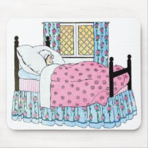 Jeune fille dormant, Mousepad Tapis De Souris