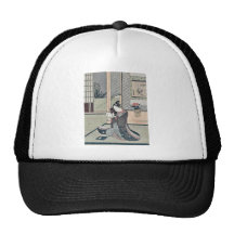 Jeune homme frappant un tambour par Suzuki, Haruno Casquette De Camionneur